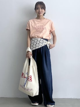wanchanさん(レディース・160cm)の夏コーディネート