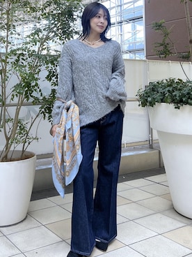 wanchanさん（レディース・160cm）の冬コーディネート