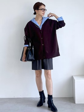 「ROPE' PICNIC（ロペピクニック）のアイテム」を使った、wanchanさん（レディース・160cm）の秋コーディネート