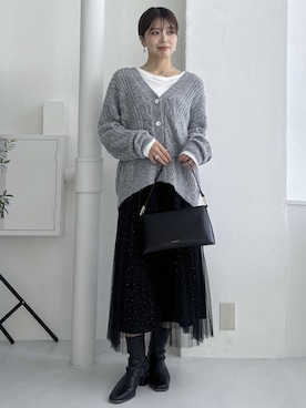 wanchanさん（レディース・160cm）の冬コーディネート