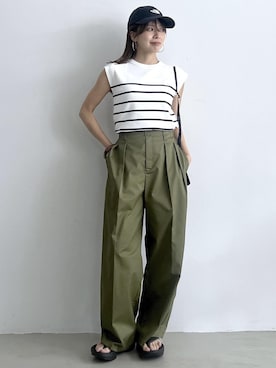 wanchanさん（レディース・160cm）の夏コーディネート