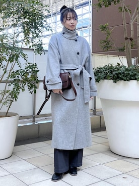 wanchanさん(レディース・160cm)の冬コーディネート