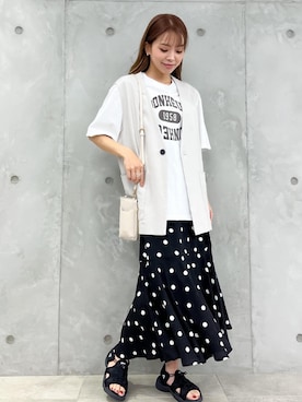 wanchanさん(レディース・160cm)の夏コーディネート