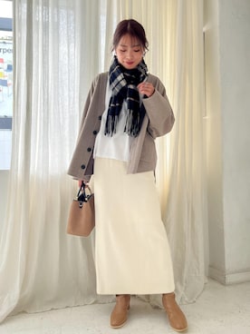 wanchanさん(レディース・160cm)の秋コーディネート