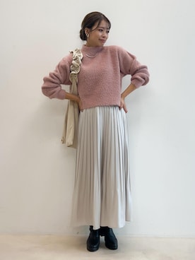 wanchanさん(レディース・160cm)の冬コーディネート