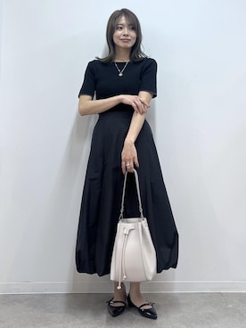 「TEMPERATE(テンパレイト)のアイテム」を使った、wanchanさん(レディース・160cm)の春コーディネート