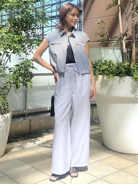 wanchanさん（レディース・160cm）の夏コーディネート