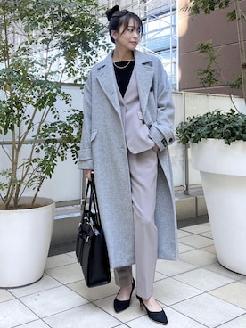 wanchanさん（レディース・160cm）の冬コーディネート