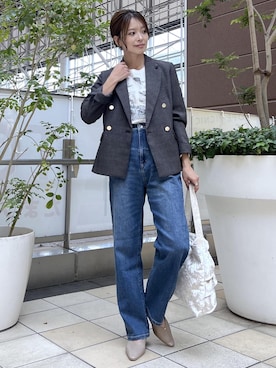 wanchanさん(レディース・160cm)の秋コーディネート