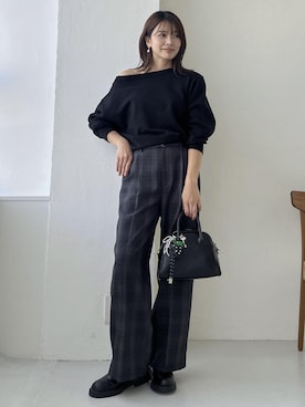 「アイテム（キーホルダー）」を使った、wanchanさん（レディース・160cm）の冬コーディネート