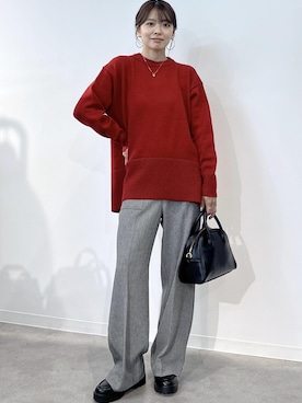 「ROPE' PICNIC（ロペピクニック）のアイテム」を使った、wanchanさん（レディース・160cm）の秋コーディネート