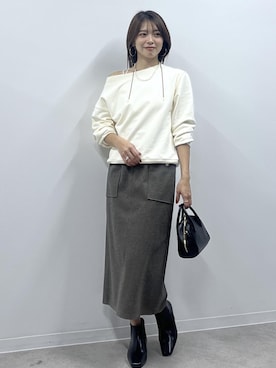 wanchanさん（レディース・160cm）の冬コーディネート