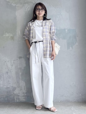 wanchanさん（レディース・160cm）の夏コーディネート