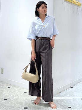 wanchanさん（レディース・160cm）の夏コーディネート