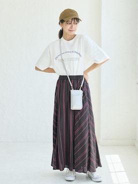 wanchanさん（レディース・160cm）の夏コーディネート