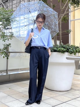 「Wpc.（ダブリュピーシー）のアイテム」を使った、wanchanさん（レディース・160cm）の夏コーディネート