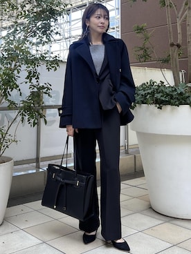 wanchanさん（レディース・160cm）の冬コーディネート