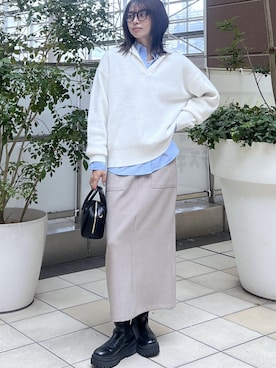 wanchanさん（レディース・160cm）の冬コーディネート