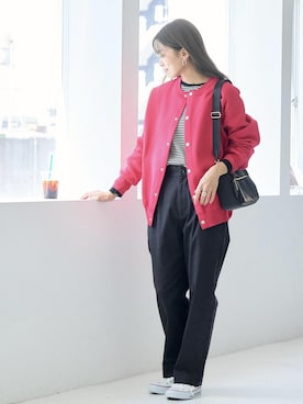 wanchanさん（レディース・160cm）の秋コーディネート