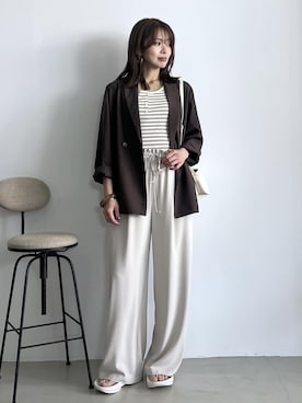 wanchanさん(レディース・160cm)の春コーディネート