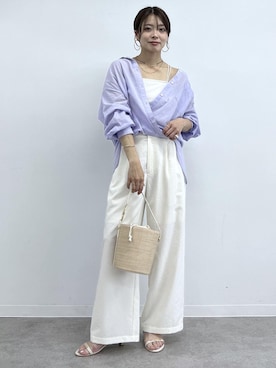 wanchanさん(レディース・160cm)の夏コーディネート