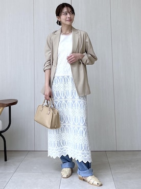 wanchanさん（レディース・160cm）の春コーディネート