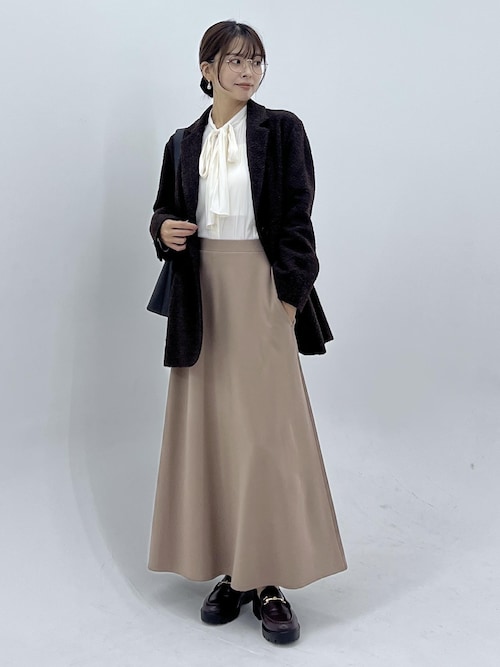 セール】ネップツイードテーラードジャコット（テーラードジャケット