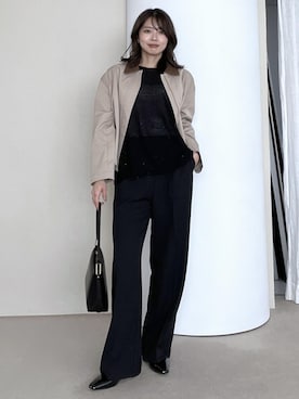 wanchanさん（レディース・160cm）の冬コーディネート