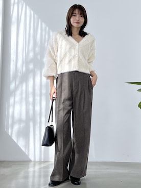 wanchanさん(レディース・160cm)の冬コーディネート