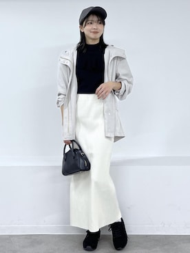 「ROPE'（ロペ）のアイテム」を使った、wanchanさん（レディース・160cm）の冬コーディネート