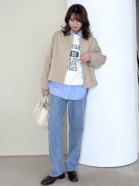 wanchanさん（レディース・160cm）の冬コーディネート