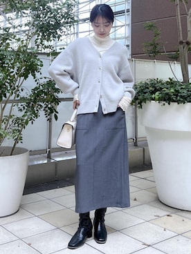 「ROPE' PICNIC（ロペピクニック）のアイテム」を使った、wanchanさん（レディース・160cm）の秋コーディネート