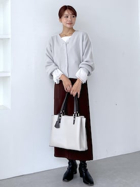 wanchanさん（レディース・160cm）の秋コーディネート