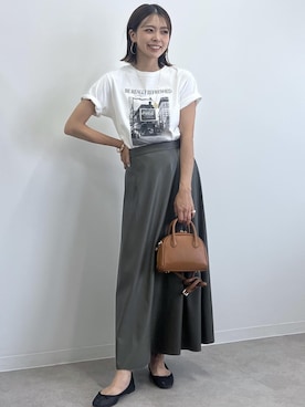 「アイテム（パンプス）」を使った、wanchanさん（レディース・160cm）の夏コーディネート