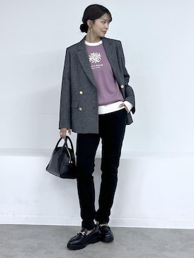 wanchanさん（レディース・160cm）の秋コーディネート