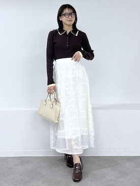 wanchanさん(レディース・160cm)の冬コーディネート