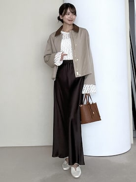 wanchanさん（レディース・160cm）の冬コーディネート