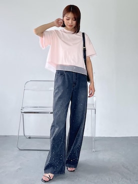 wanchanさん（レディース・160cm）の夏コーディネート