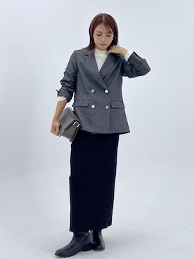 「ROPE' PICNIC（ロペピクニック）のアイテム」を使った、wanchanさん（レディース・160cm）の秋コーディネート