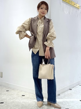 wanchanさん(レディース・160cm)の秋コーディネート