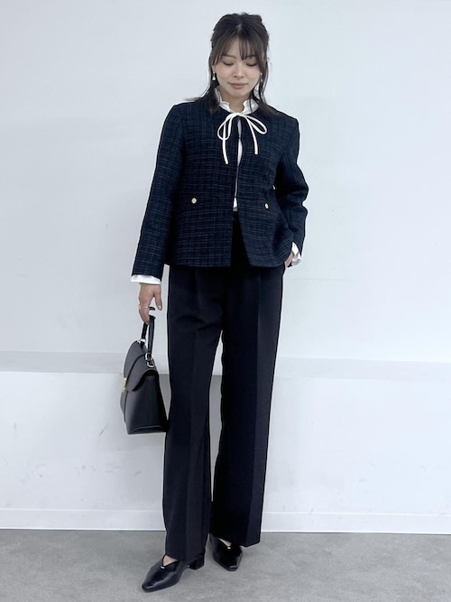 セール】【WEB限定】ツイードフレアジャケット/セレモニー対応・リンク