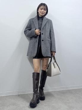 「ROPE' PICNIC（ロペピクニック）のアイテム」を使った、wanchanさん（レディース・160cm）の秋コーディネート