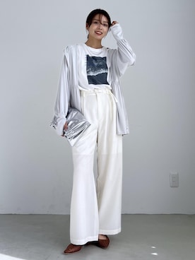 wanchanさん(レディース・160cm)の夏コーディネート