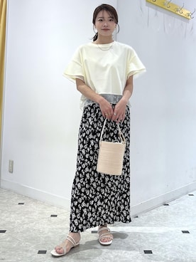 wanchanさん(レディース・160cm)の夏コーディネート