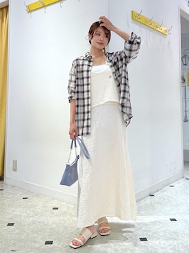 wanchanさん(レディース・160cm)の夏コーディネート