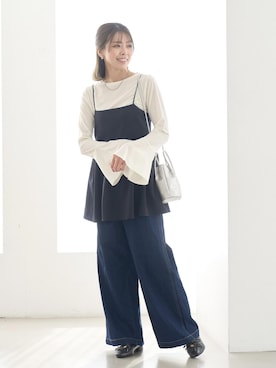 wanchanさん(レディース・160cm)の春コーディネート