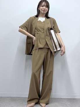 wanchanさん(レディース・160cm)の春コーディネート