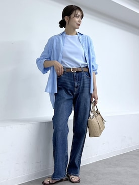 「ハンドバッグ」｜wanchanさん（レディース・160cm）の春コーディネート