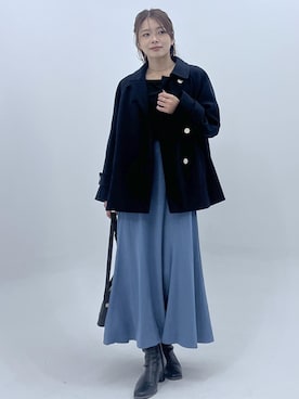wanchanさん(レディース・160cm)の秋コーディネート