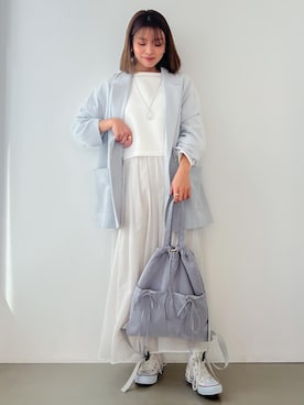 wanchanさん(レディース・160cm)の冬コーディネート